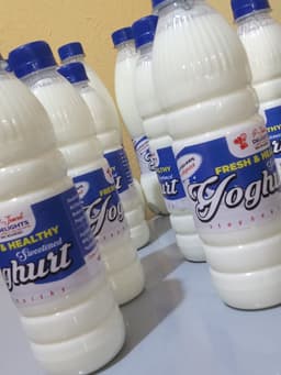 35cl Plain sweetened Yoghurt